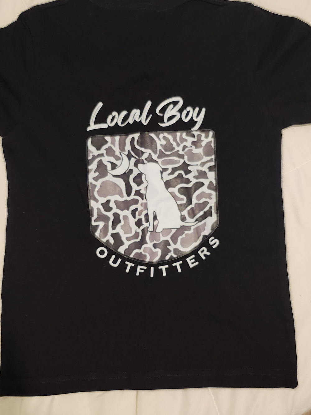 Local Boy Outfitters Black Graphic Tee